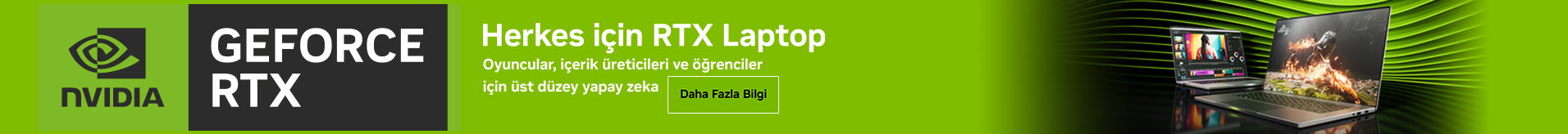 Kategori ve fırsat ürünleri arası banner