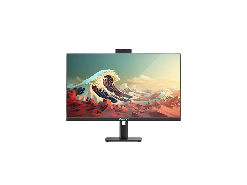 Quantum Phase One N6103 intel Core 5 120U 16GB Ram 256GB SSD HDMI+DP+WiFi6+BT5.2+RJ45 27" FHD Adjustable 1xType-C +2xUSB3.0+1xCard Reader 4xUSB3.0 All-in-One