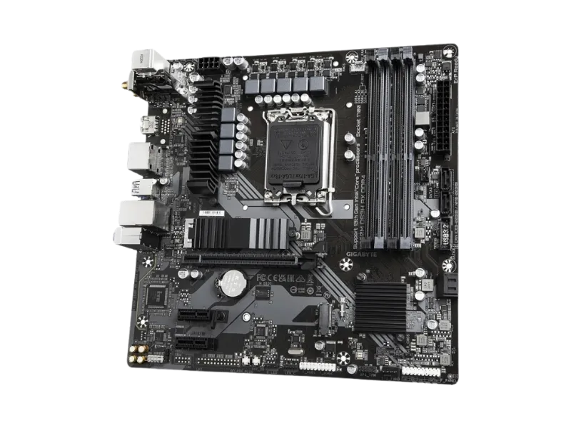 GIGABYTE B760M-DS3H AX WIFI-6 DDR4 HDMI-DP PCIE 4.0 1700p mATX 2