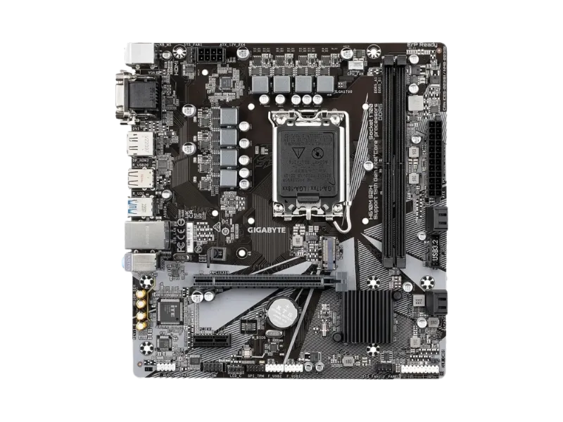 GIGABYTE H610M S2H v2 DDR5 HDMI DVI DP PCIe 16X v4.0 1700p mATX