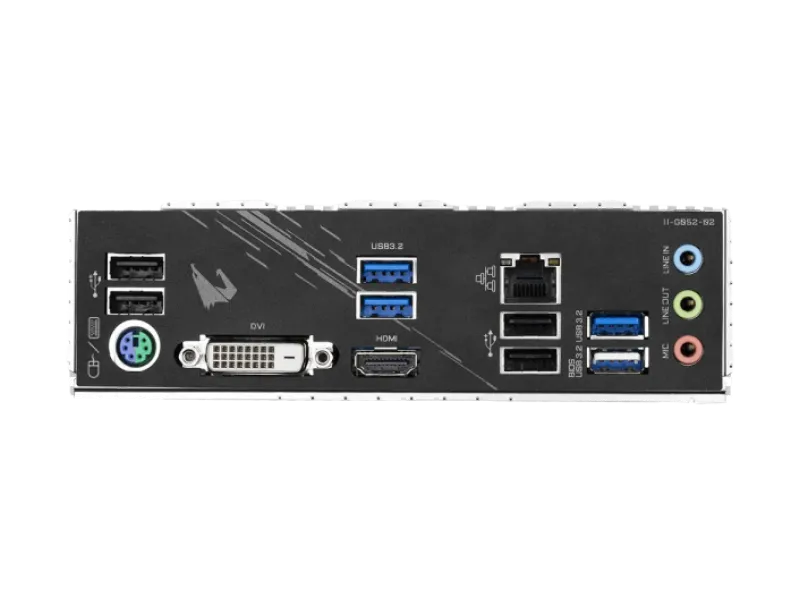 GIGABYTE B550M AORUS ELITE DDR4 HDMI DVI PCIe 16X v4.0 AM4 ATX 2