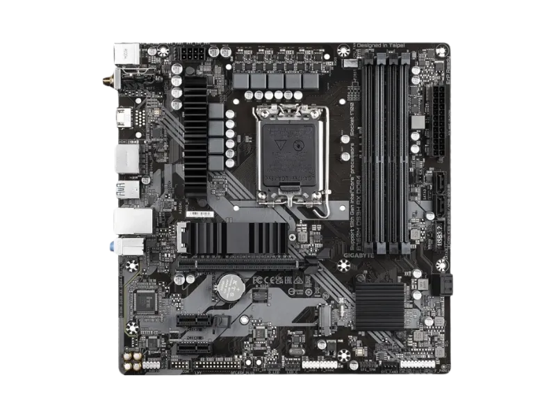 GIGABYTE B760M DS3H DDR4 HDMI TYPE-C DP PCIe 16X v4.0 1700p mATX