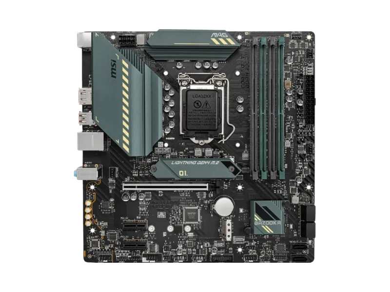 MSI MAG B560M BAZOOKA Micro ATX LGA1200 Motherboard
