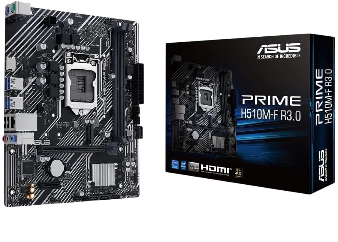 Asus PRIME-H510M-F Micro ATX LGA1200 Motherboard 4