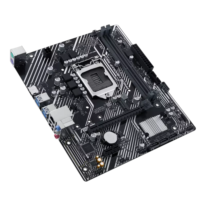 ASUS MB PRIME H510M-F R3.0-CSM Intel H470 LGA1200 DDR4 3200 HDMI M2 USB3.2 mATX ASUS MB 5X PROTECTION III, ASUS MB Q-Design, CrashFree BIOS 3 3