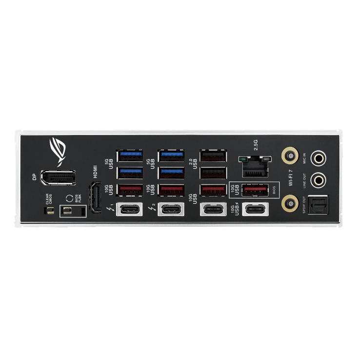 ASUS MB ROG STRIX Z890-F GAMING WIFI Intel Z890 LGA1851 DDR5 8600 DP HDMI 2xUSB4 5x M2 USB3.2 WiFi 7 + BT AURA RGB 2.5Gbit LAN ATX 16+1+2+2 Güç Aşamaları, Thunderbolt 4, DIMM FIT, M.2 Q-Release 2