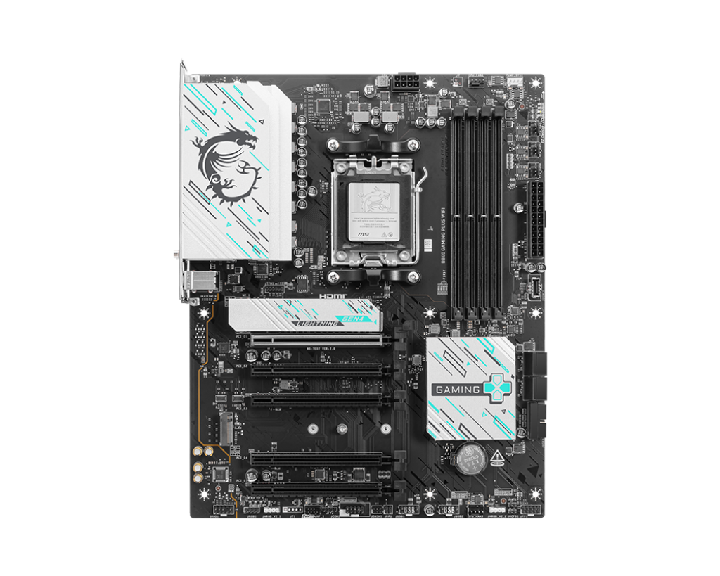 MSI MB B840 GAMING PLUS WIFI AM5 DDR5 8000MHZ(OC) HDMI 2x M.2 USB 10Gbs 2.5G LAN WI-FI 7 ATX