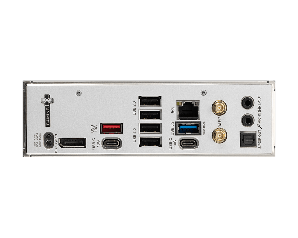 MSI MB B850 GAMING PLUS WIFI PZ AM5 DDR5 8200MHZ(OC) DP 3x M.2 USB 10Gbs 5G LAN WI-FI 7 ATX 4