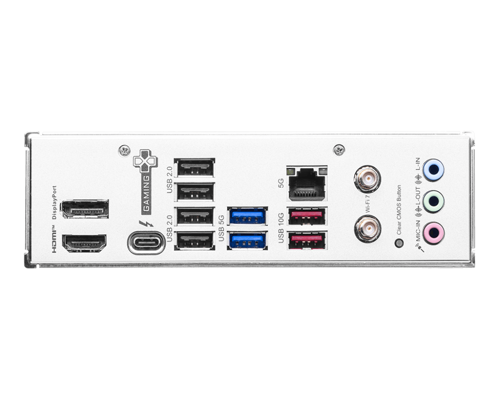 MSI MB B860 GAMING PLUS WIFI SOKET 1851 DDR5 8600MHZ(OC) 3xM.2 1x TB4 HDMI DISPLAY 5G LAN WIFI 7 ATX 4