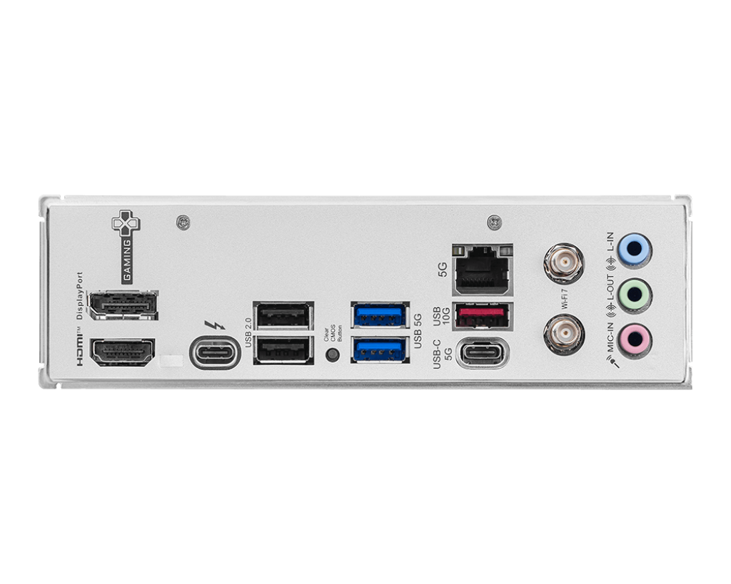 MSI B860M GAMING PLUS WIFI SOKET 1851 DDR5 8600MHZ(OC) 3xM.2 1x TB4 HDMI DISPLAY 5G LAN WIFI 7 mATX 4