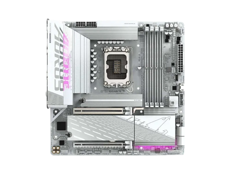 GIGABYTE ANAKART INTEL LGA1851 MATX B860M A ELITE WF6E ICE