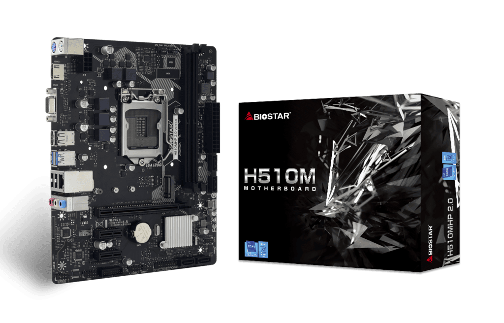 Biostar H510MHP 2.0 Micro ATX LGA1200 Motherboard
