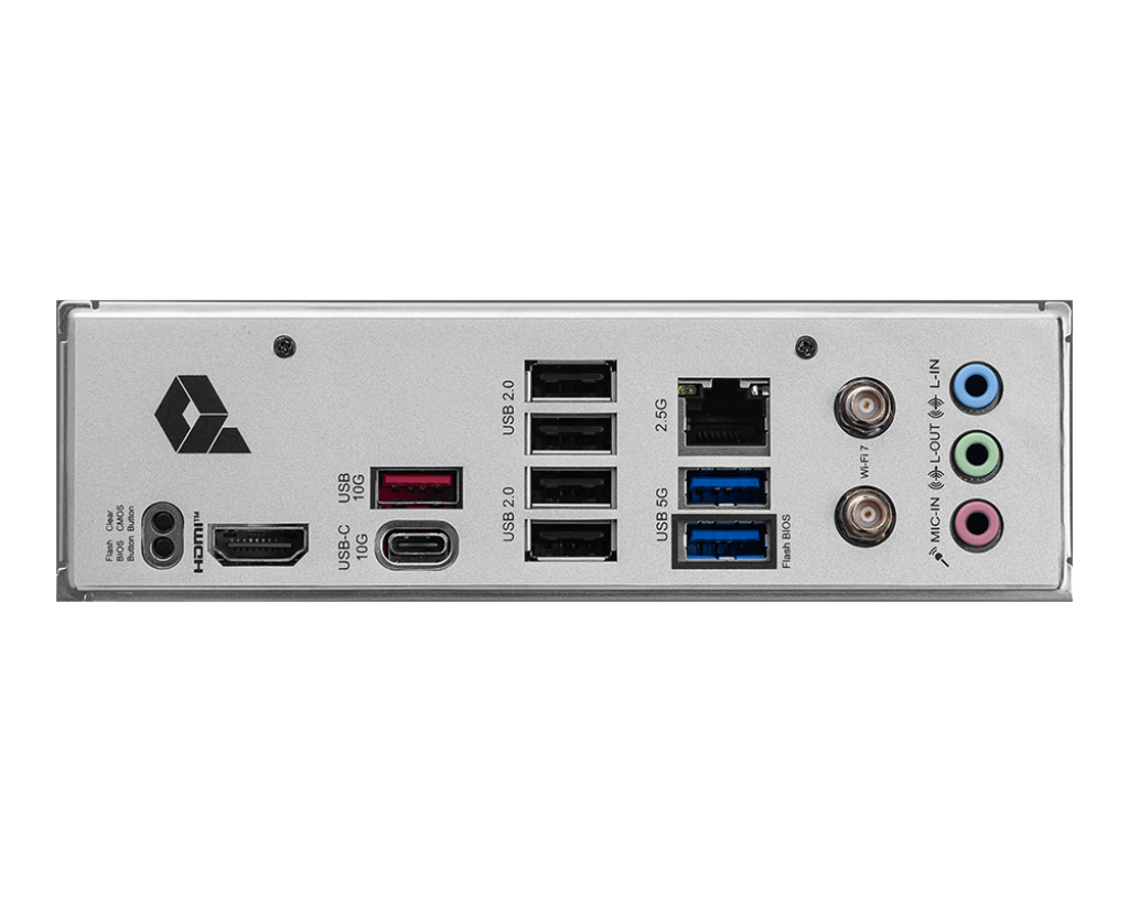 MSI MB PRO B840-P WIFI AM5 DDR5 8000MHZ(OC) HDMI 2x M.2 USB 10Gbs 2.5G LAN WI-FI 7 ATX 4