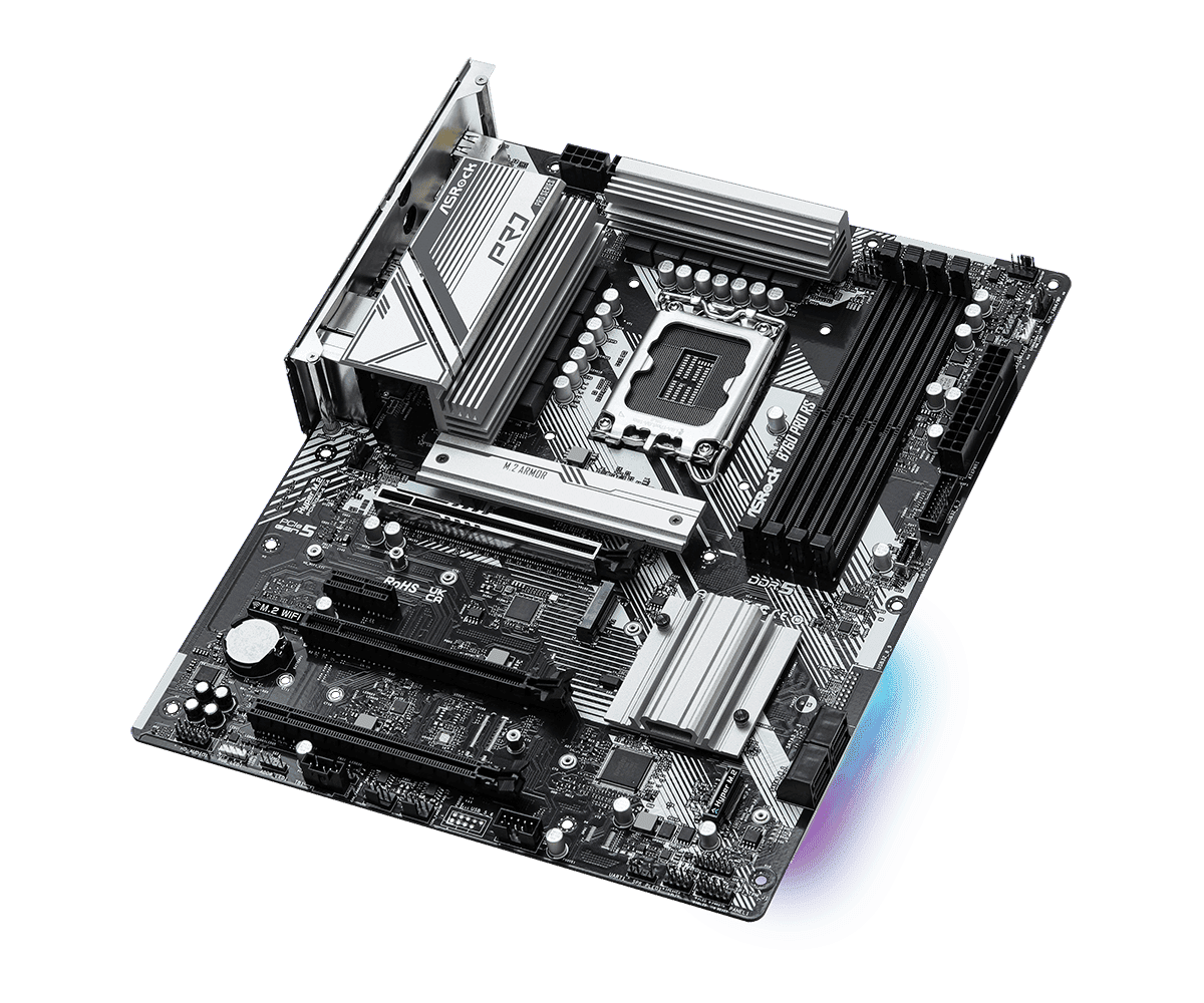 ASRock B760 Pro RS ATX LGA1700 Motherboard 2
