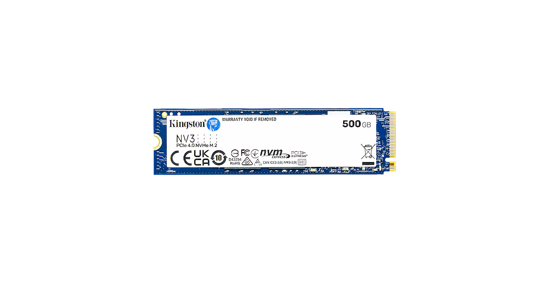Ssd PCIe Nvme 500GB-Kingston NV3 SNV3S/500G 3500/2100MB/s