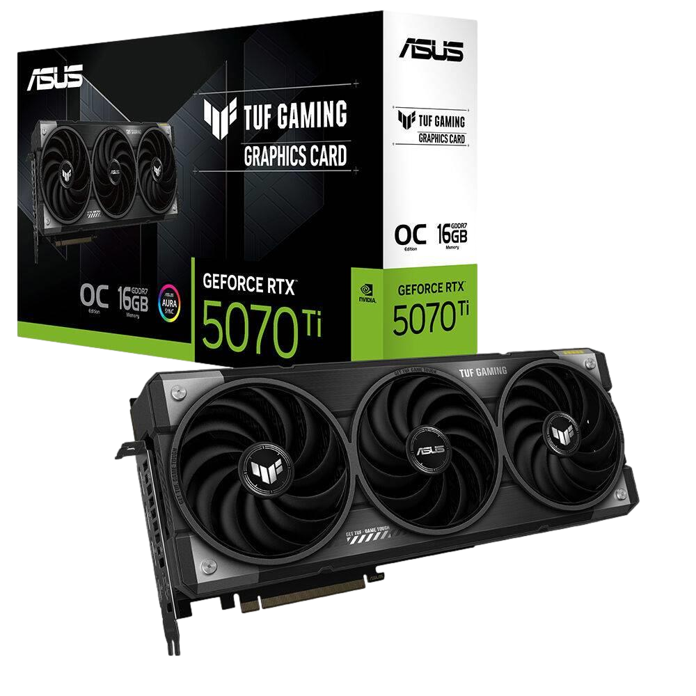 ASUS VGA TUF RTX5070TI O16G GAMING 16GB GDDR7 256bit OC RGB DLSS4