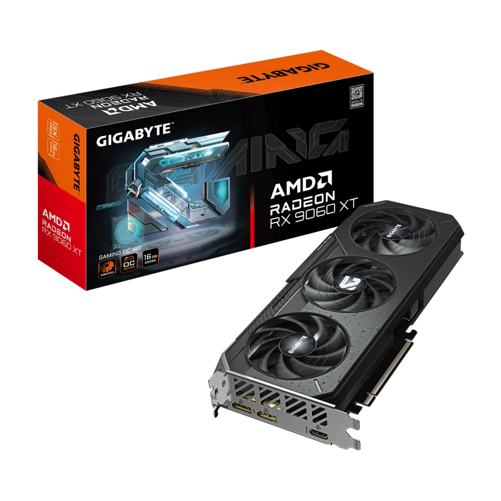 Gigabyte AMD RX9060XT 16GB GDDR6 128 bit OC 
