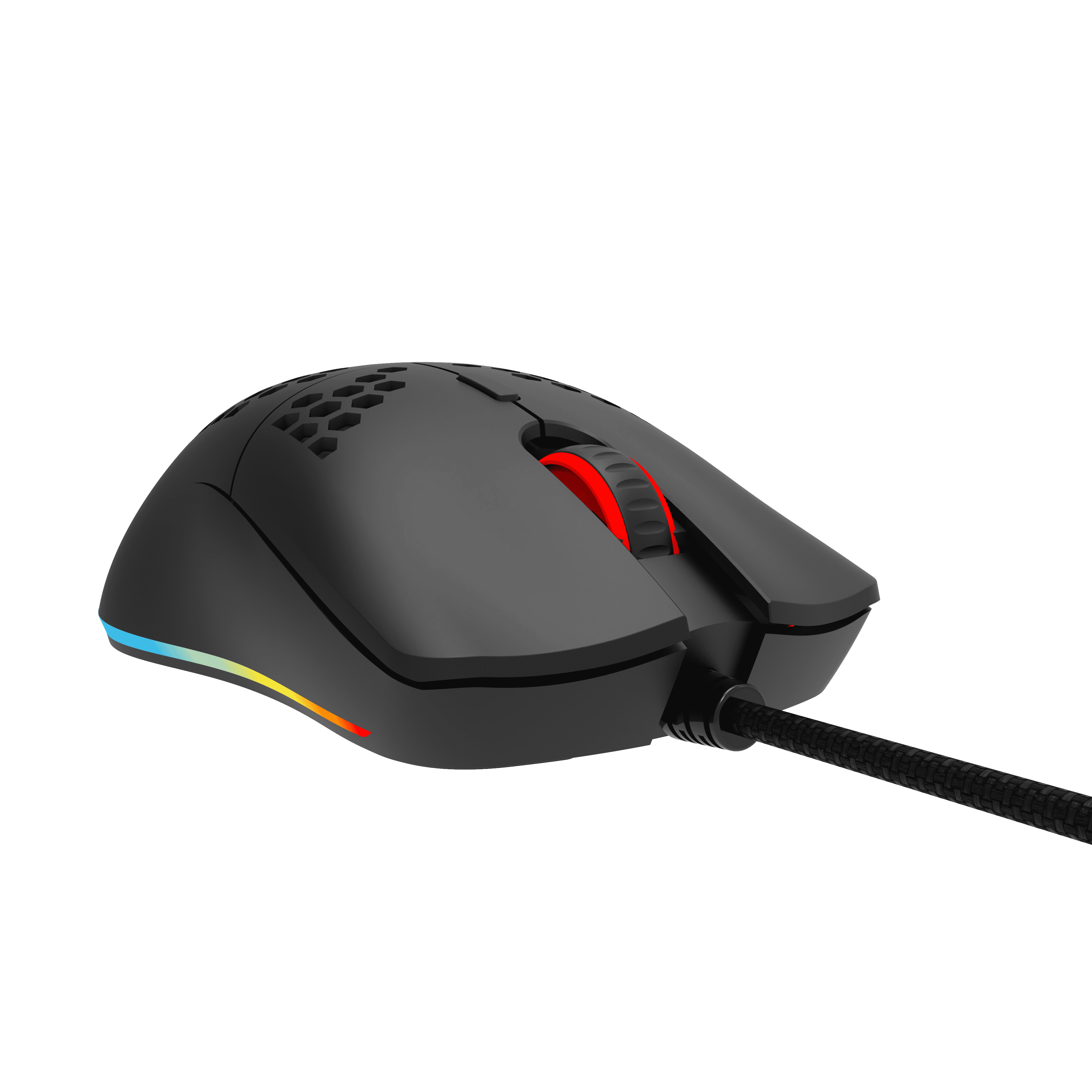 Quantum Gaming Hive Honeycomb RGB 12800 DPI Huano Switch Gaming Kablolu Mouse 3