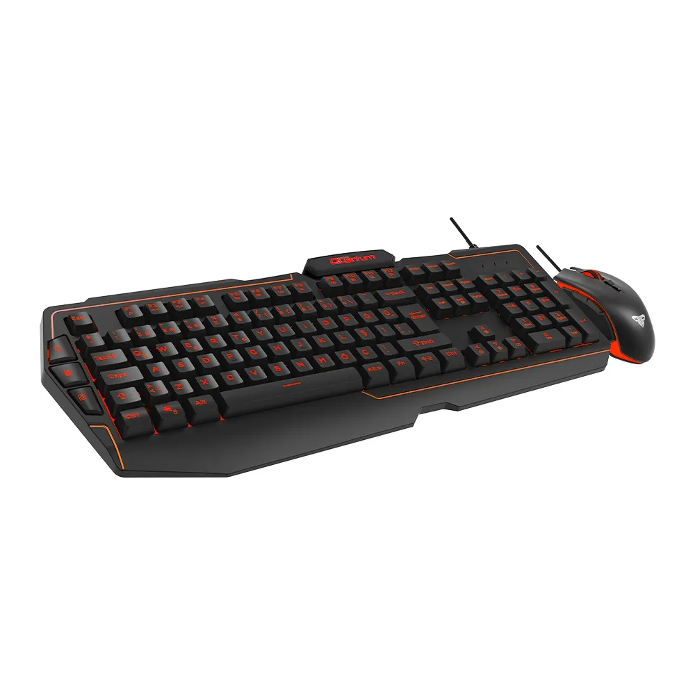 Quantum Gaming Klavye Mouse Set QG-Q6168 +3600Dpi Mouse  3