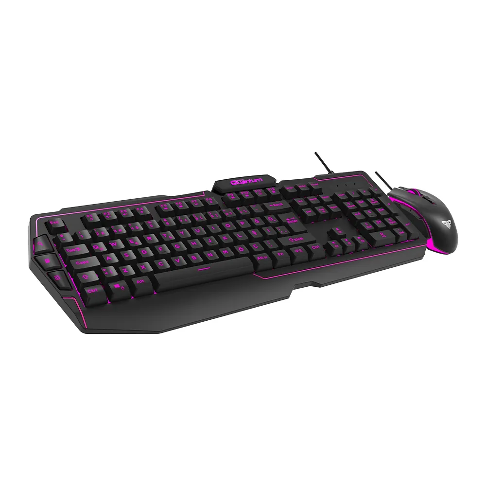 Quantum Gaming Klavye Mouse Set QG-Q6168 +3600Dpi Mouse  4