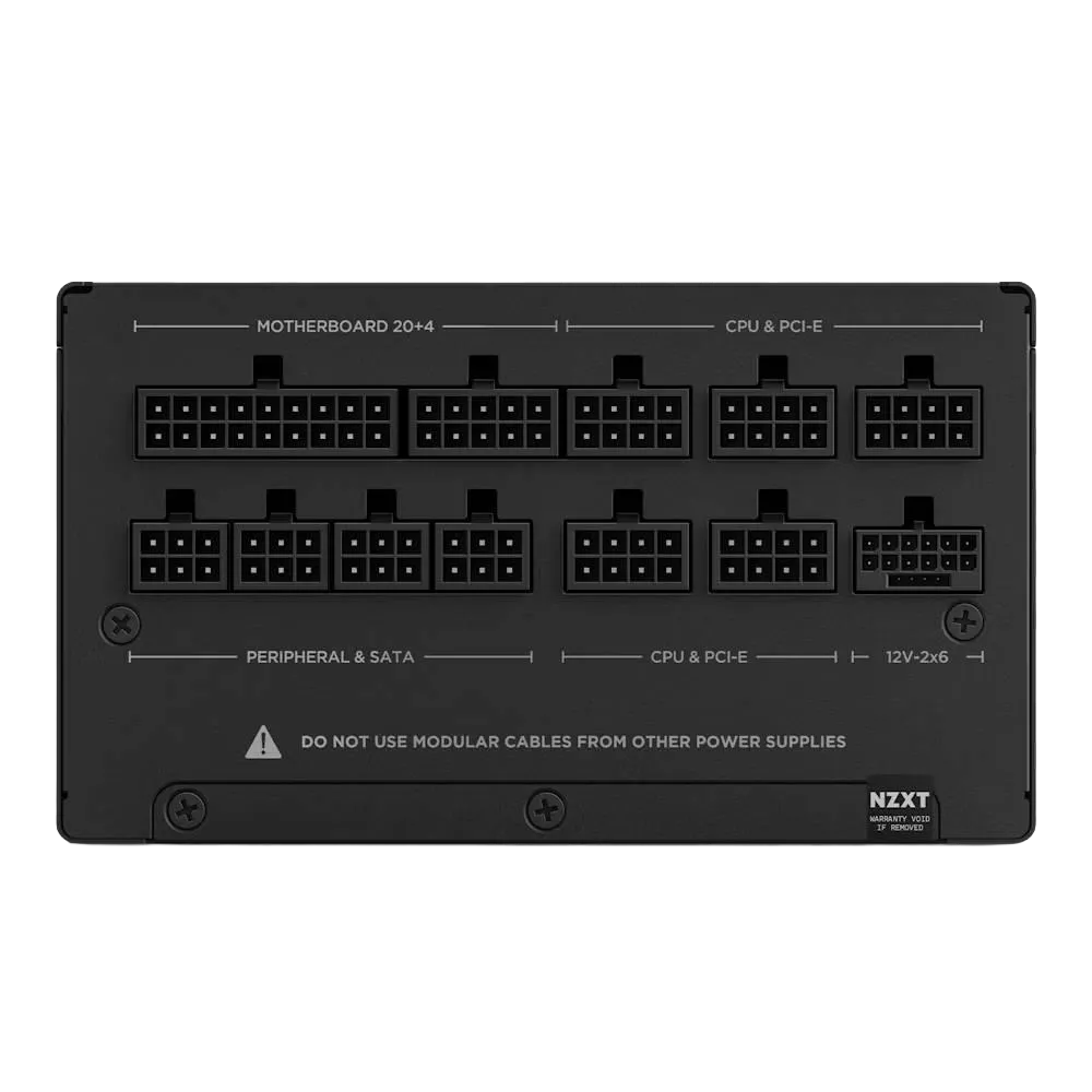 NZXT 1000W 80+ GOLD C1000 PA-0G2BB-EU TAM MODÜLER POWER SUPPLY 3