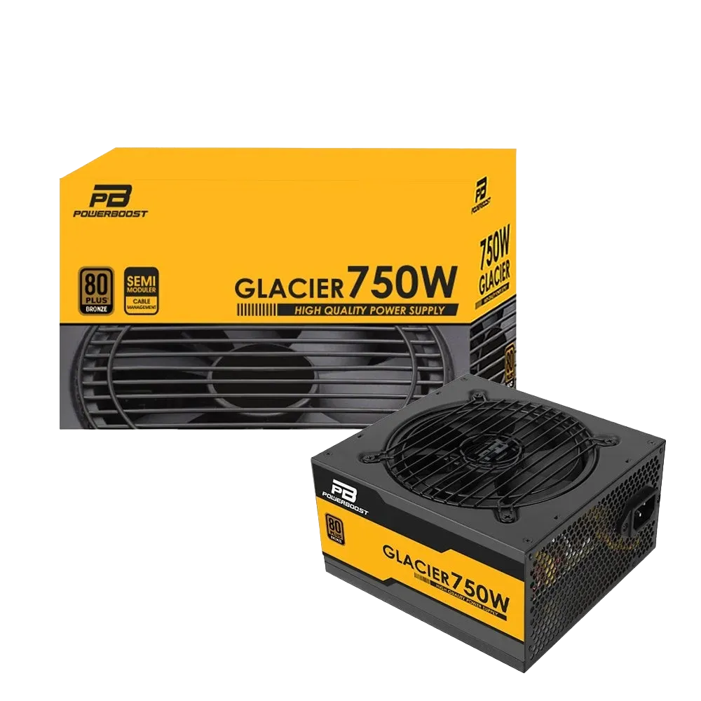 POWERBOOST 750W 80+ BRONZE BST-ATX750B GLACIER YARI MODÜLER POWER SUPPLY 2