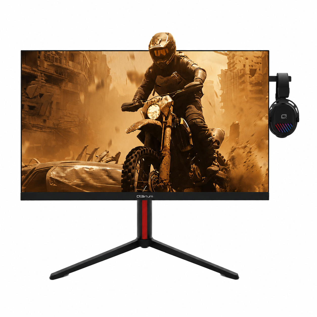 Quantum Gaming Shadow MG27B-B 27" 300Hz 1ms Pivot Kulaklık Tutacaklı IPS Gaming Monitör(Sıfır Ölü Pixel Garantili) - Quantum Gaming