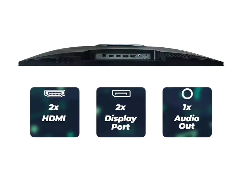 Quantum Stardust G27 2K QHD IPS 180Hz HDMI+DP Siyah 27\" Flat Gaming Monitör QNMNT10F080921 2