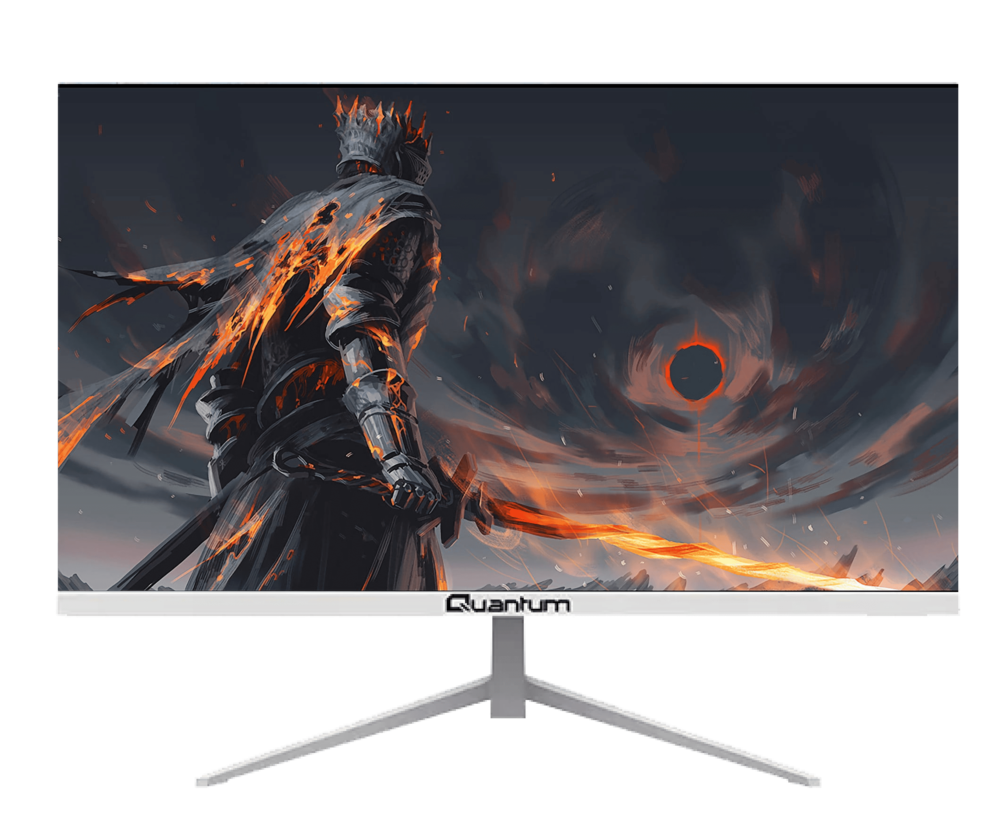 Quantum Pearl MG24W FHD VA 240Hz 1ms HDMI+DP+USB Dahili Hoparlör 23.8" Flat Beyaz (Sıfır Ölü Pixel Garantili) - Quantum
