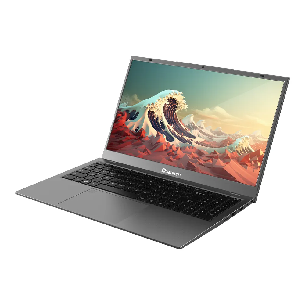 Quantum Prime TM1200 intel i5-13600H 16GB 512GB SSD HDMI+WiFi+RJ45 ışıklı klavye parmak izi okuyucu 15.6" FHD IPS Freedos Notebook 2