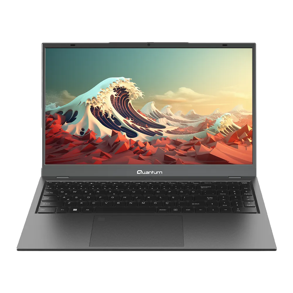 Quantum Prime TM1200 intel i5-13600H 16GB 512GB SSD HDMI+WiFi+RJ45 ışıklı klavye parmak izi okuyucu 15.6" FHD IPS Freedos Notebook 3