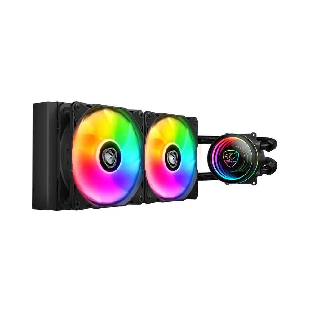 Cougar Poseıdon Elite 2xFan ARGB LGA1851 1700P AM5 AMD 240mm Sıvı Soğutma