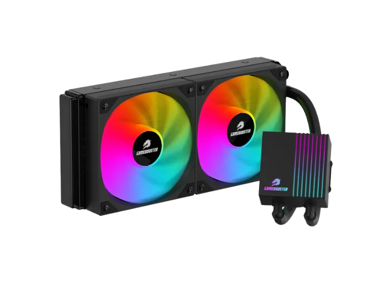 GameBooster PRIME Rainbow 240mm Uyumlu Siyah