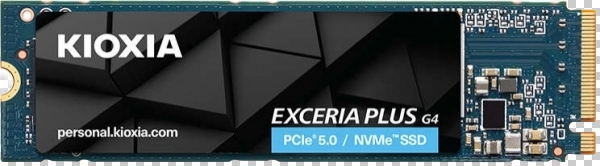 KIOXIA 2TB EXCERIA PLUS G4 LVD10Z002TG8 10000-8200MB/s M2 NVME GEN5 DİSK
